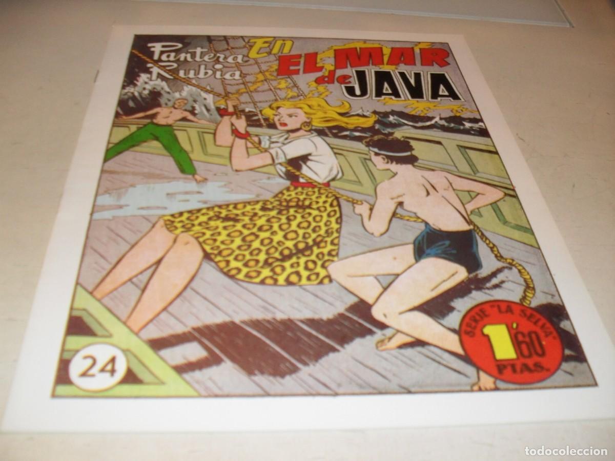 Tebeos: (FACSIMIL)PANTERA RUBIA N&ordm; 24 EN EL MAR DE JAVA,(DE 45),HISPANOAMERICANA,1949 - Foto 1