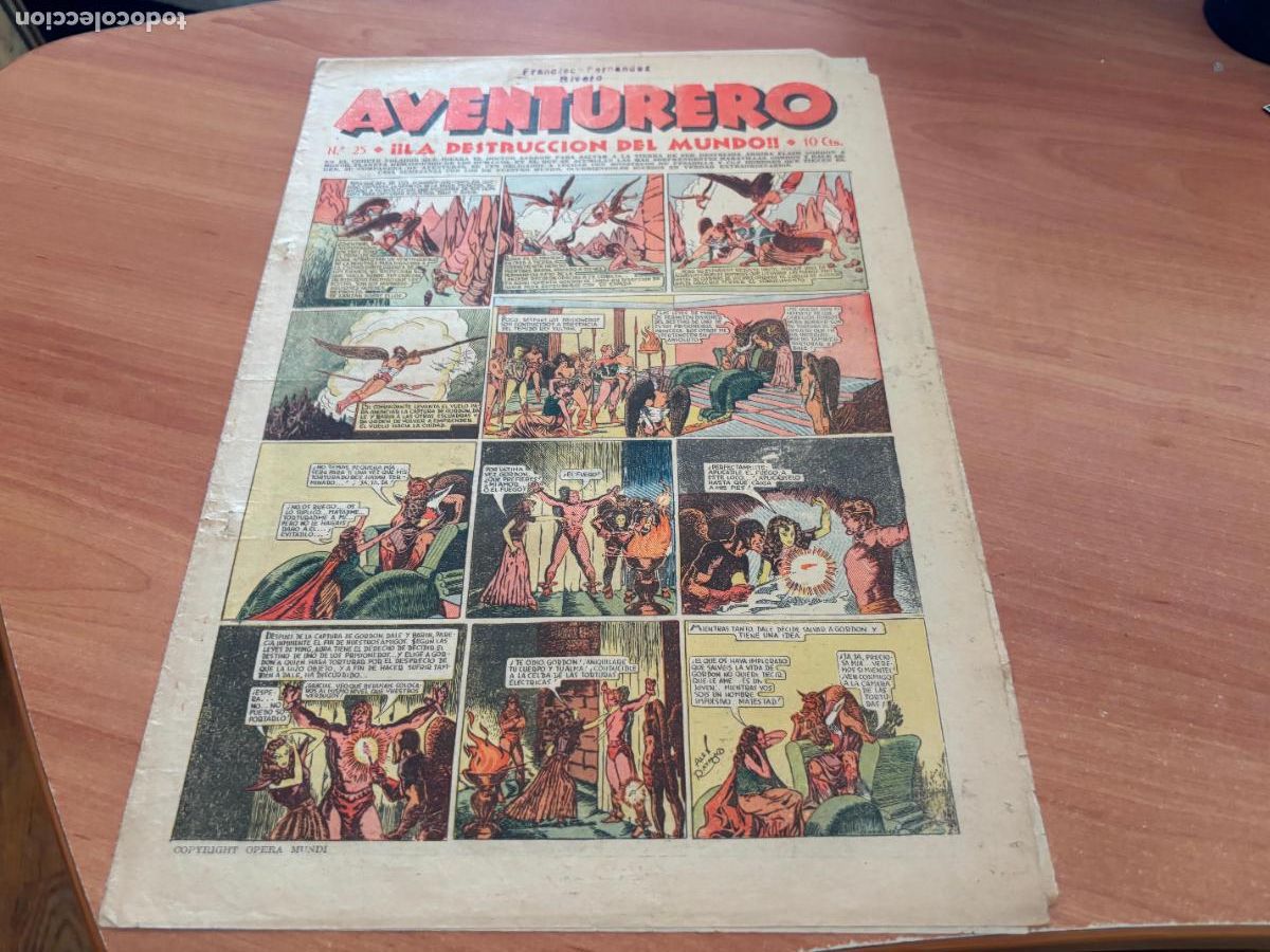 Tebeos: AVENTURERO N&ordm; 25 (HISPANO AMERICANA) (AB-9) - Foto 1