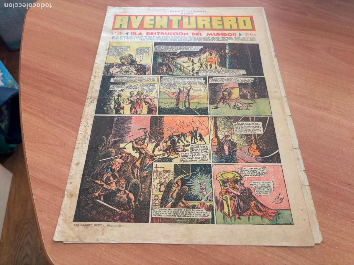 Tebeos: AVENTURERO N&ordm; 28 (HISPANO AMERICANA) (AB-9) - Foto 1