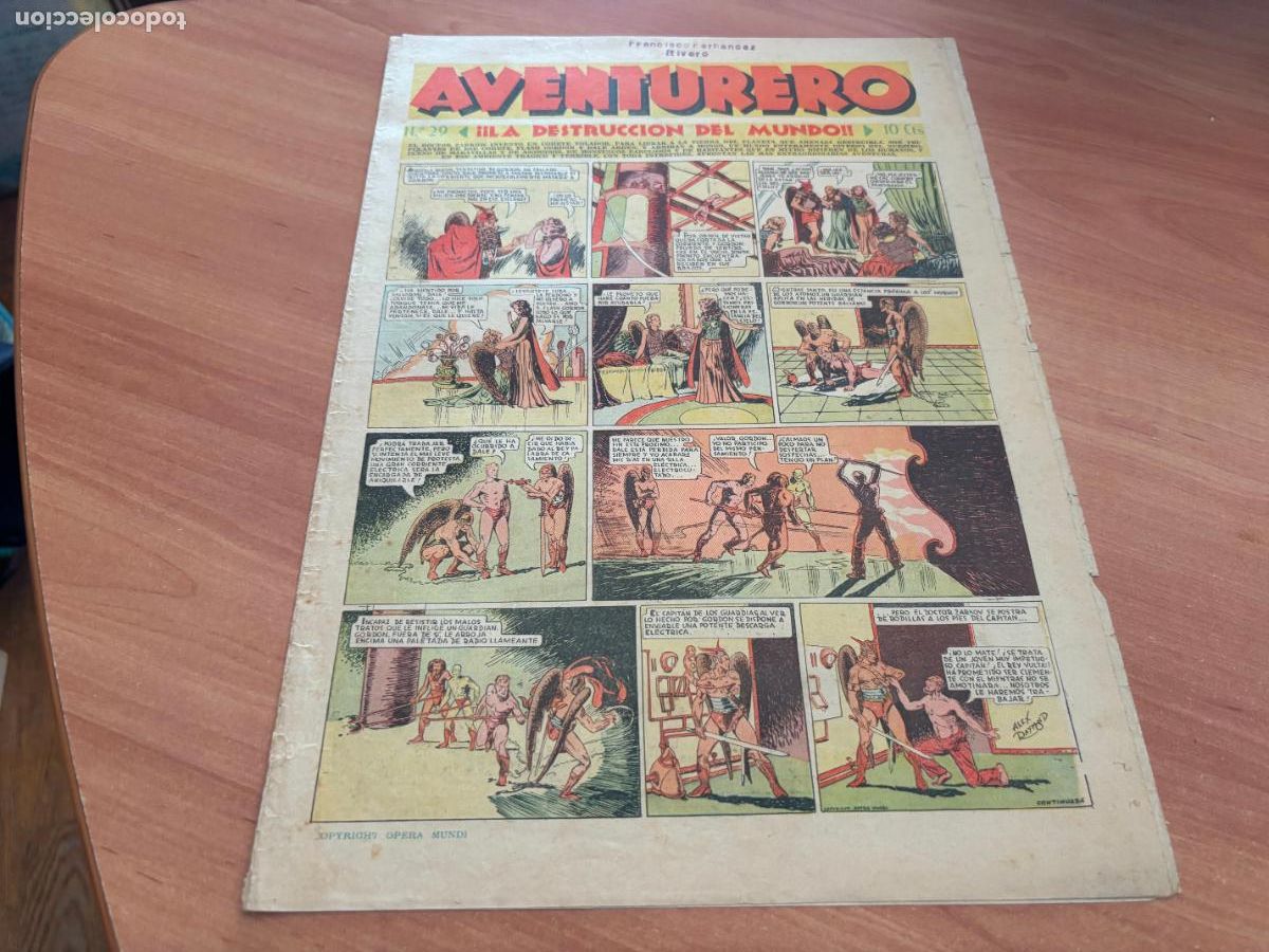 Tebeos: AVENTURERO N&ordm; 29 (HISPANO AMERICANA) (AB-9) - Foto 1