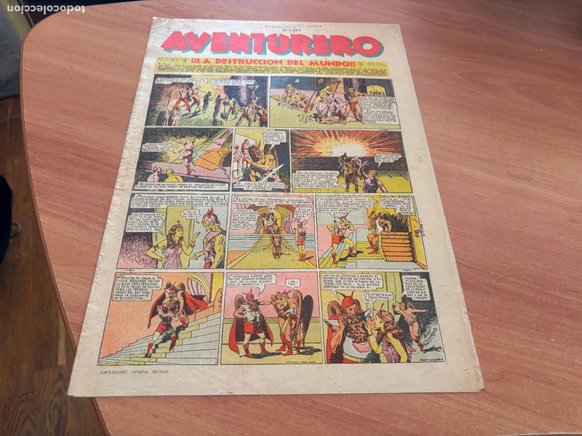 Tebeos: AVENTURERO N&ordm; 30 (HISPANO AMERICANA) (AB-9) - Foto 1