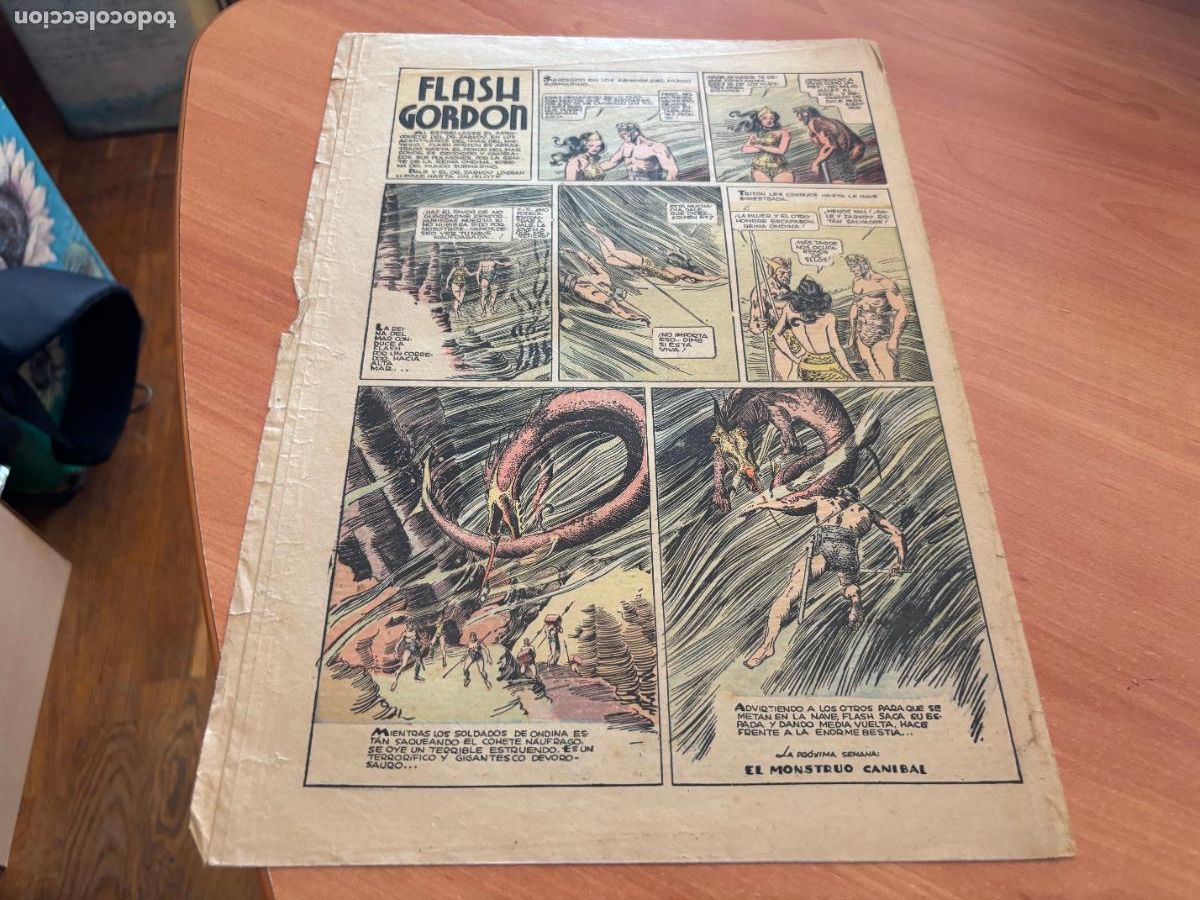 Tebeos: AVENTURERO N&ordm; 112 (HISPANO AMERICANA) (AB-9) - Foto 2