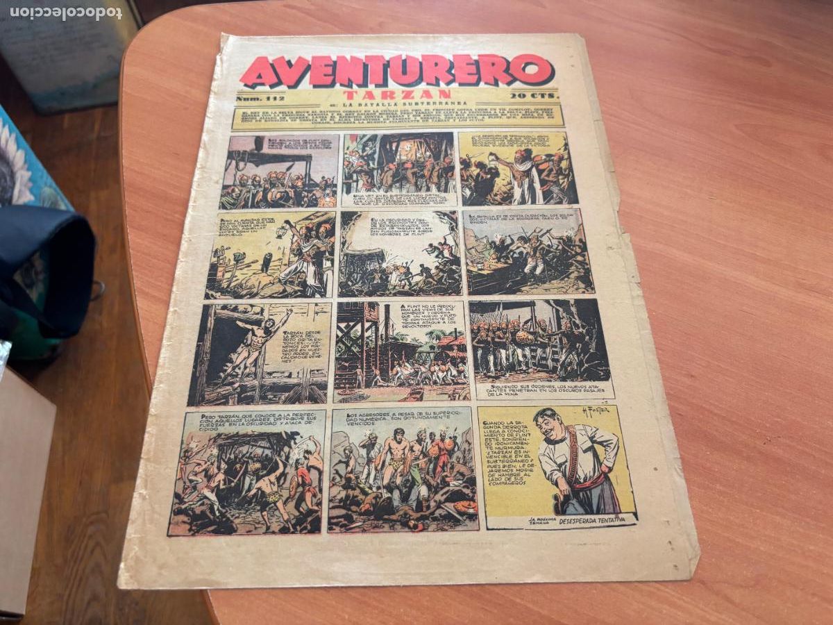Tebeos: AVENTURERO N&ordm; 112 (HISPANO AMERICANA) (AB-9) - Foto 1