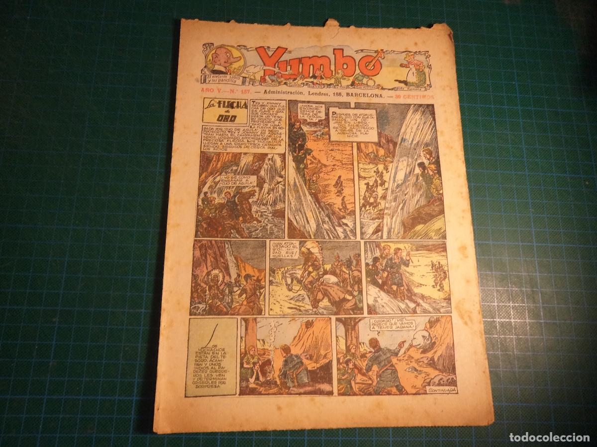Tebeos: Yumbo. N&ordm; 157. Hispano Americana. - Foto 1
