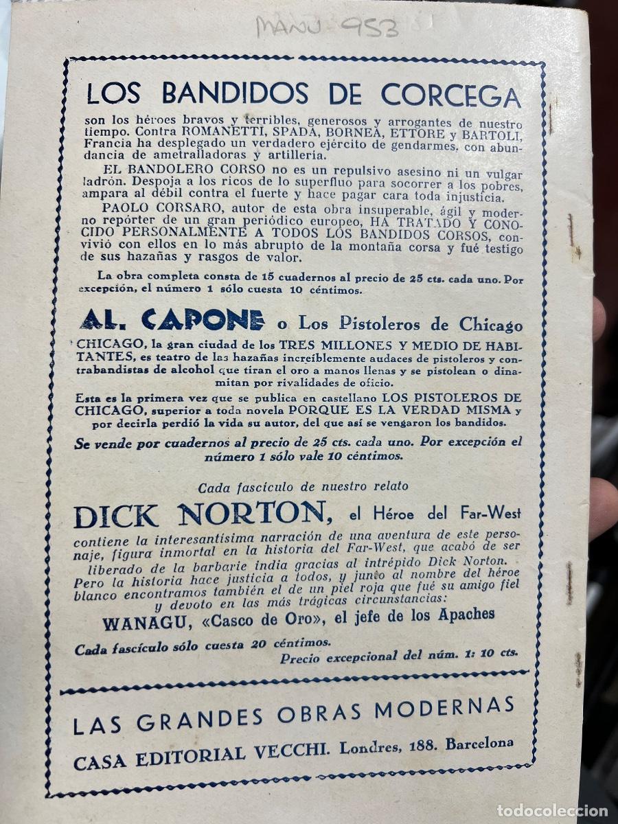 Tebeos: DICK NORTON. N&ordm; 39. EL HEROE DEL FAR - WEST. . - Foto 4