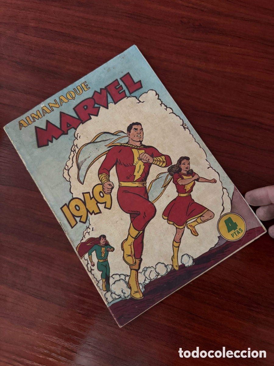 Tebeos: C&ograve;mic tebeo Original almanaque marvel 1949 4ptas - Foto 5