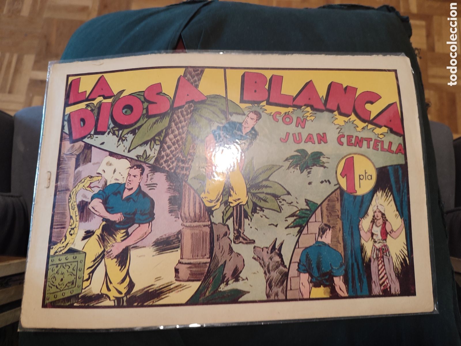Tebeos: La diosa Blanca con juan centella - Foto 1