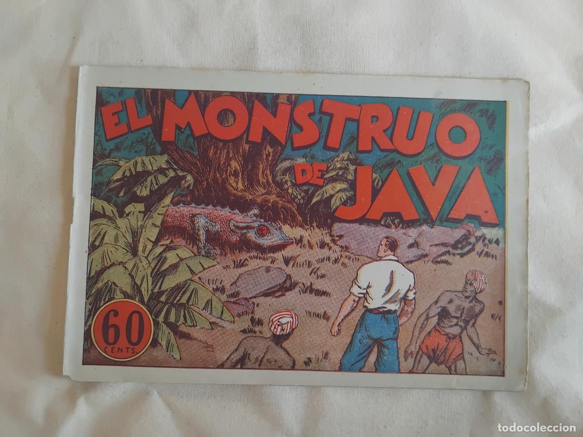 Tebeos: JUAN CENTELLA N&ordm; 20 .EL MONSTRUO DE JAVA. HISPANO AMERICANA DE EDICIONES 1940. ORIGINAL - Foto 1