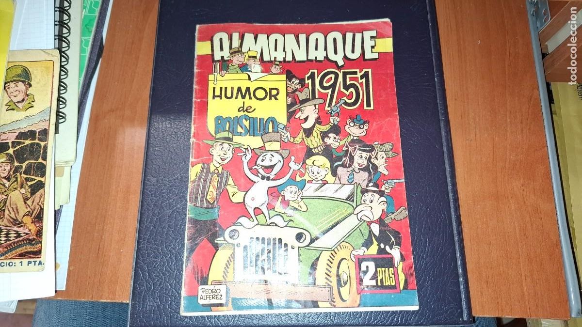 Tebeos: Almanaque 1951 humor de bolsillo - Foto 1