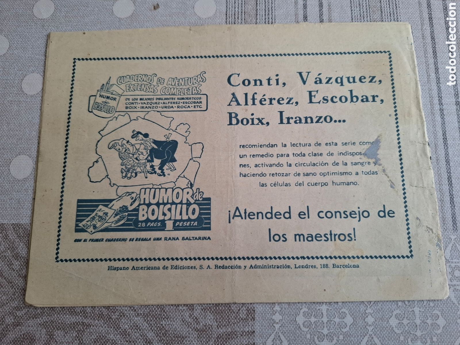Tebeos: Yorga n&deg; 6, Hispano Americana de Ediciones 1950 - Foto 2