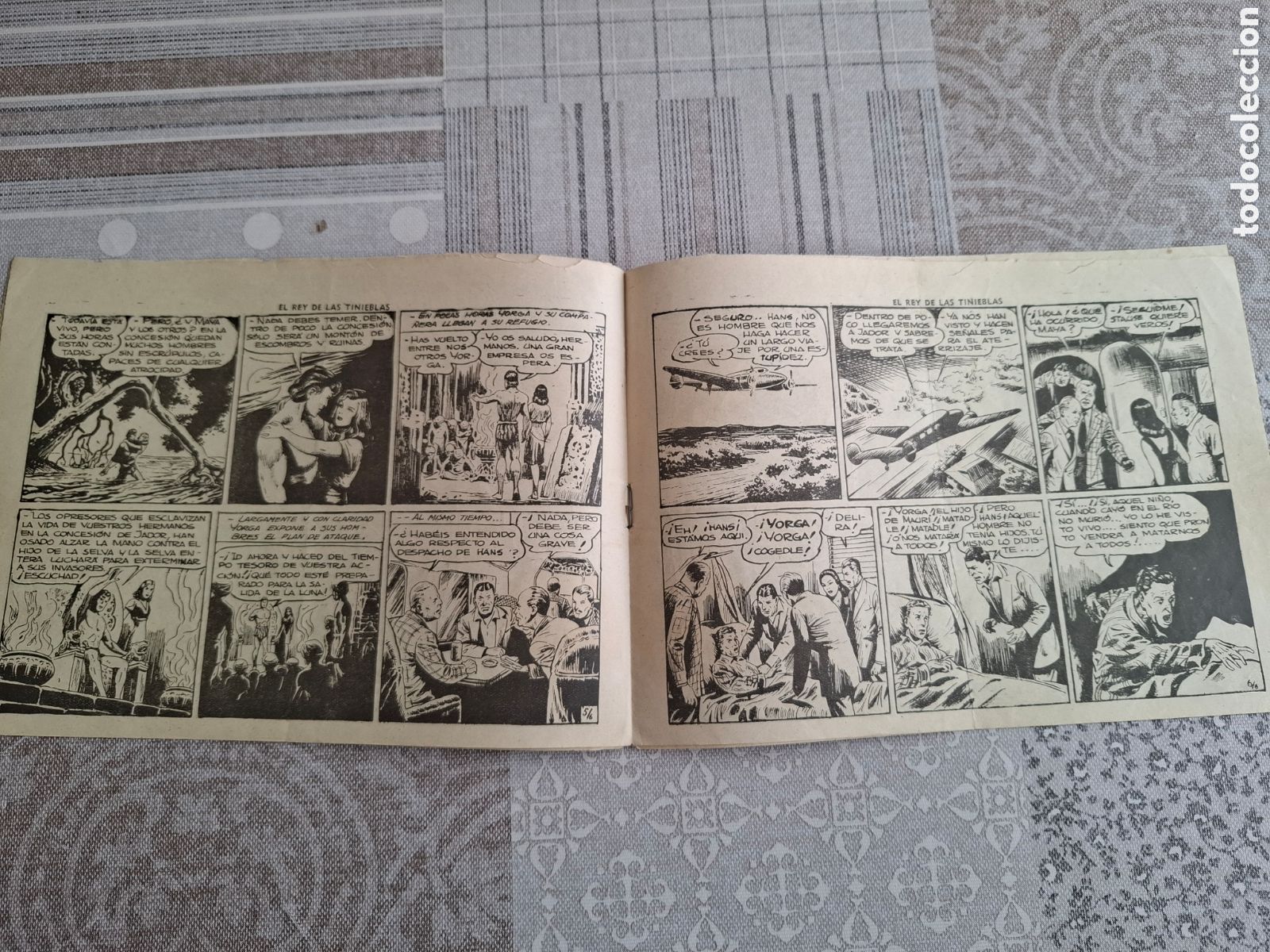 Tebeos: Yorga n&deg; 6, Hispano Americana de Ediciones 1950 - Foto 3