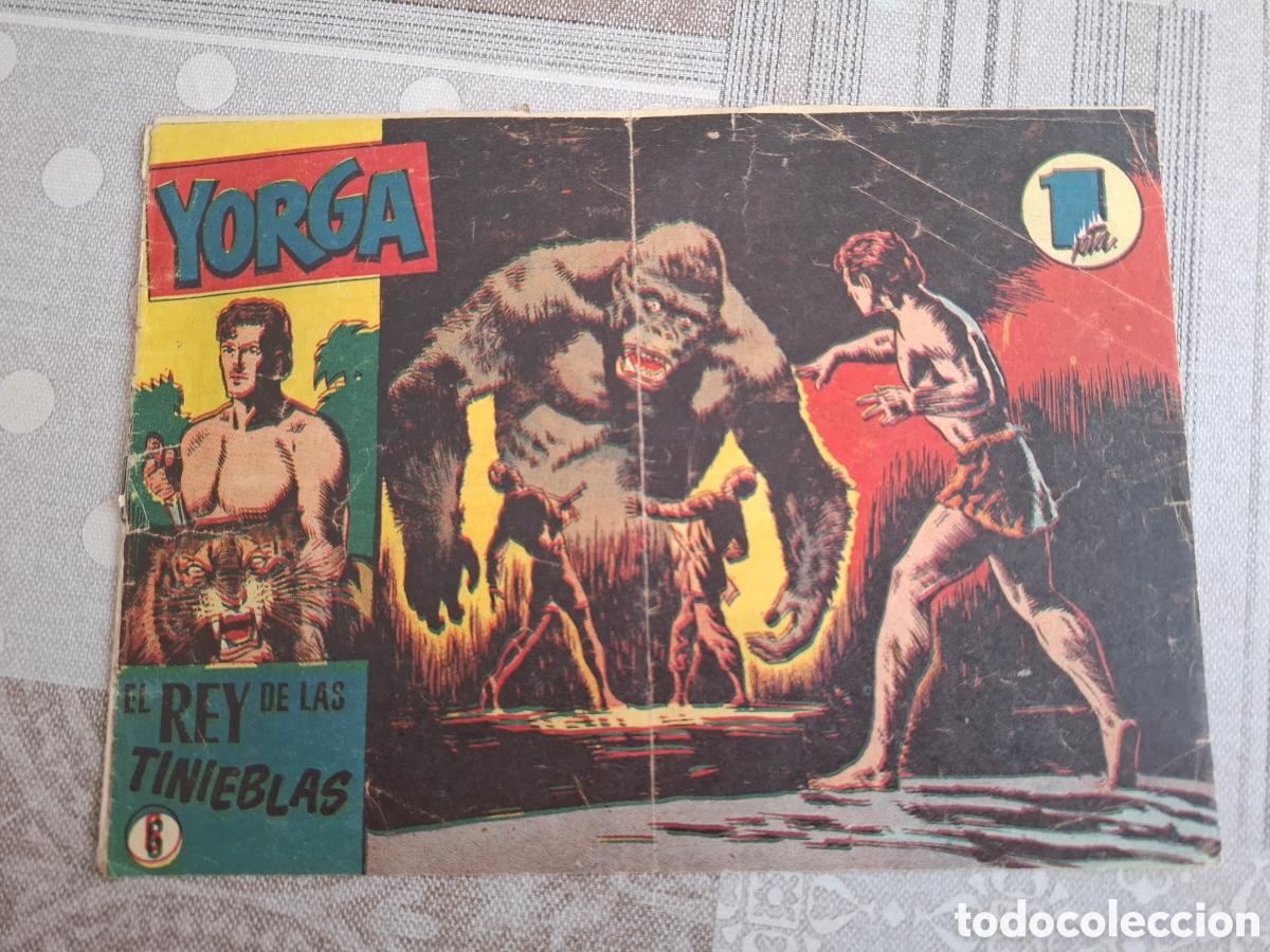 Tebeos: Yorga n&deg; 6, Hispano Americana de Ediciones 1950 - Foto 1