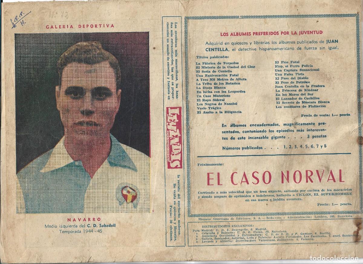 Tebeos: JUAN CENTELLA ORIGINAL - ENTRE REJAS - Foto 2