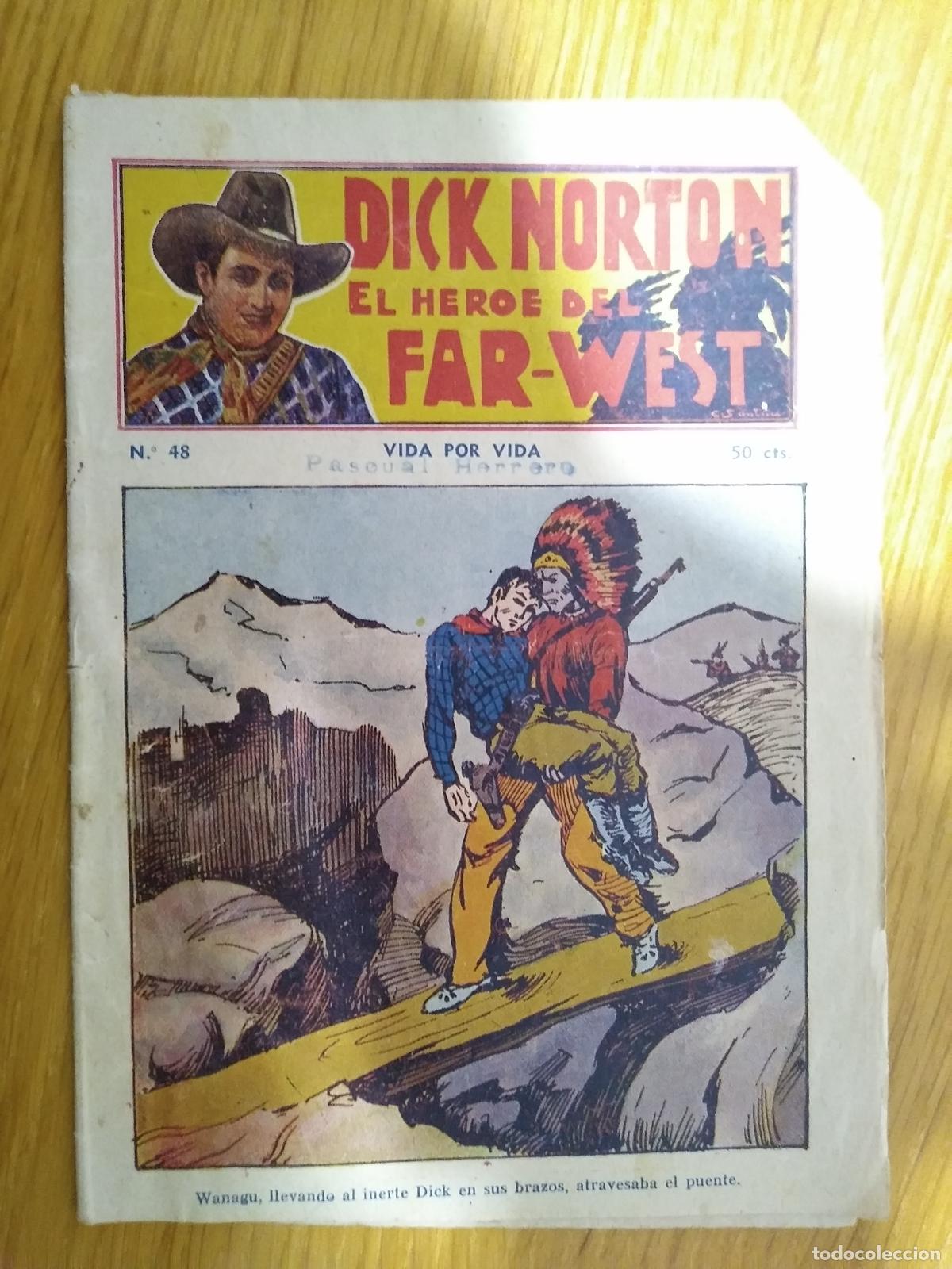 Tebeos: DICK NORTON N&ordm; 48 - EL HEROE DEL FAR-WEST. - Foto 1