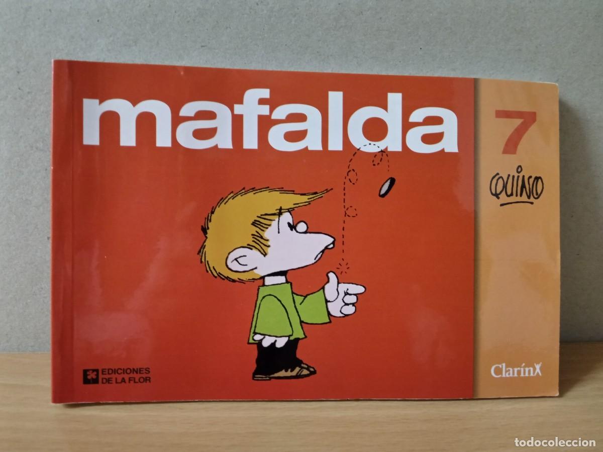 Tebeos: LOTE DE 7 LIBRO-COMIC DE LAS TIRAS DE MAFALDA. - Foto 2