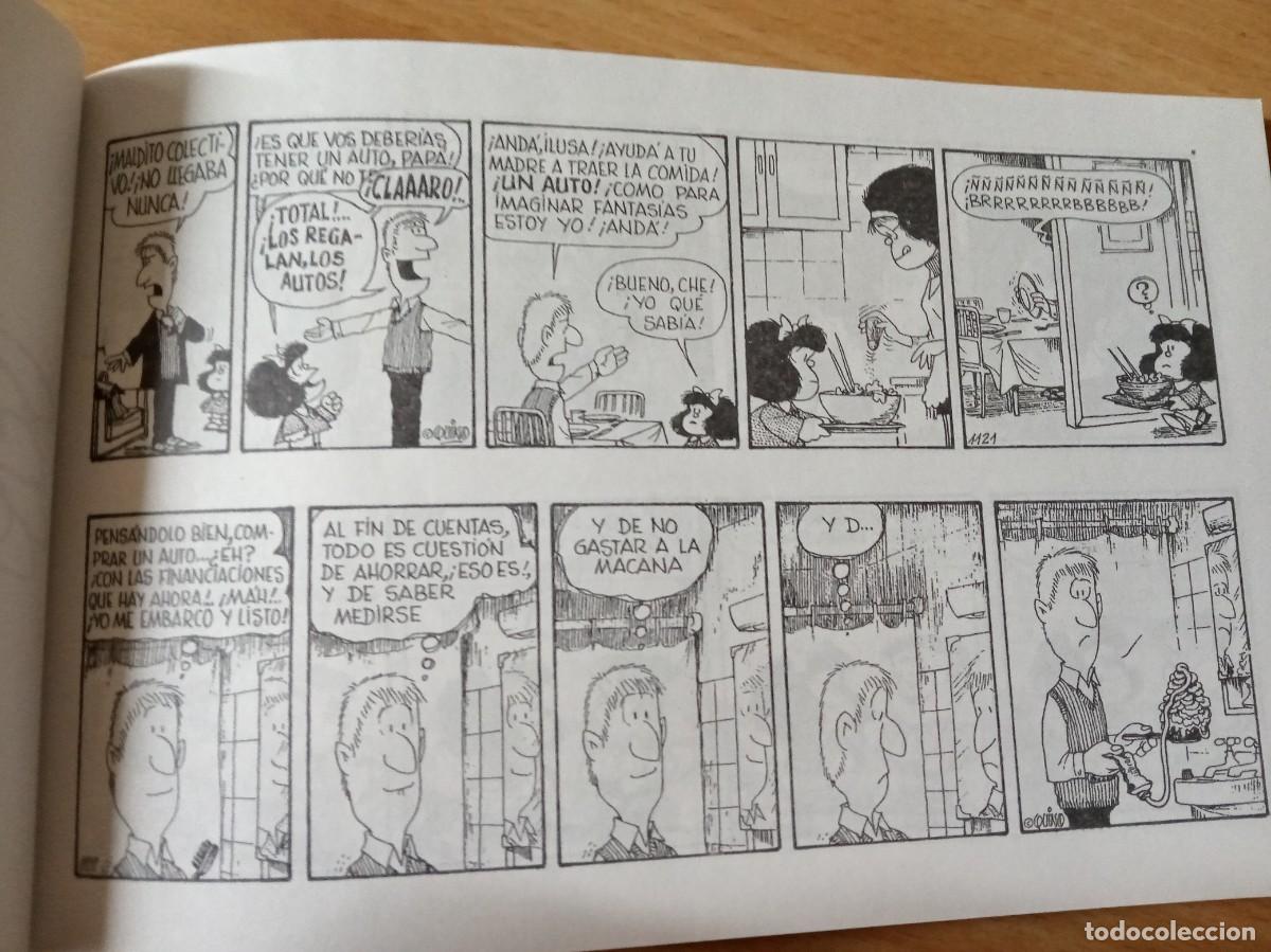Tebeos: LOTE DE 7 LIBRO-COMIC DE LAS TIRAS DE MAFALDA. - Foto 9