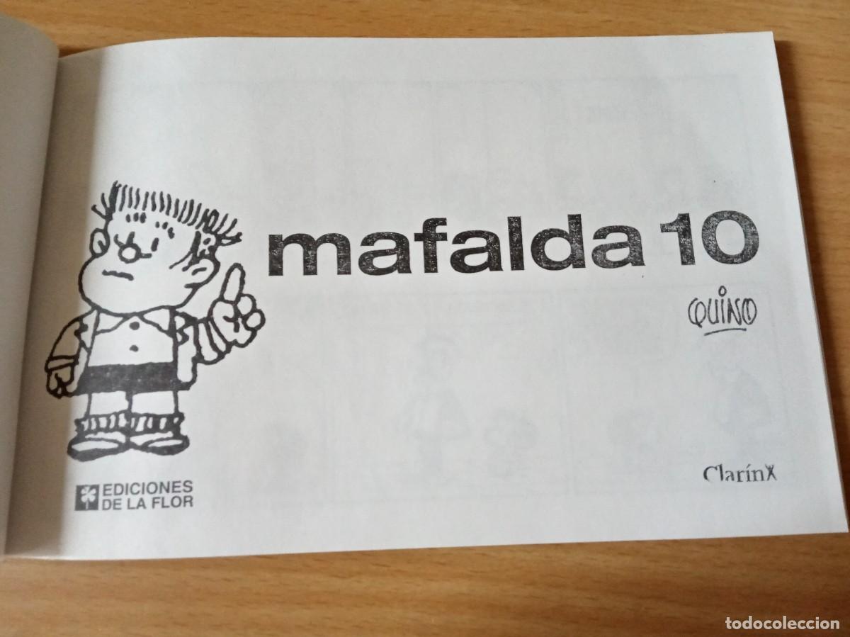 Tebeos: LOTE DE 7 LIBRO-COMIC DE LAS TIRAS DE MAFALDA. - Foto 12