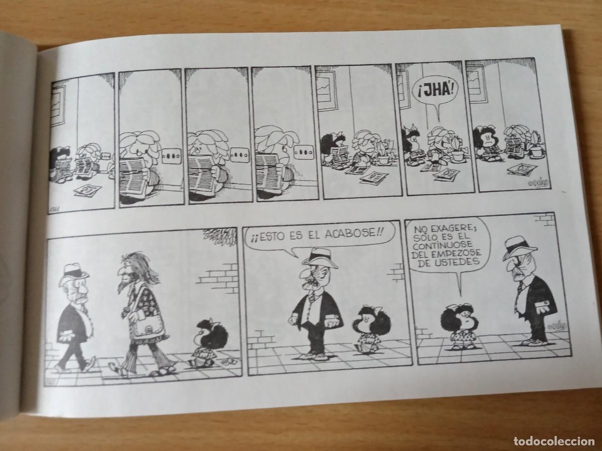 Tebeos: LOTE DE 7 LIBRO-COMIC DE LAS TIRAS DE MAFALDA. - Foto 13