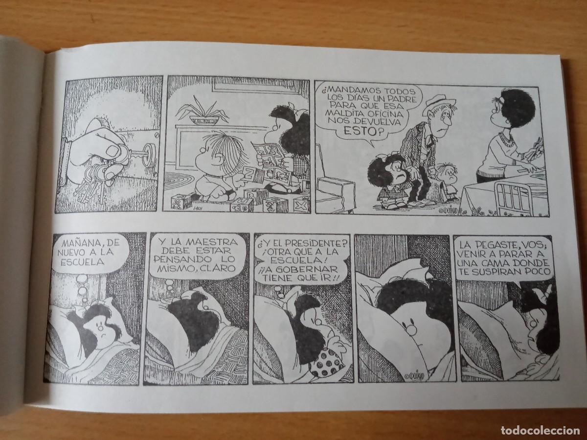 Tebeos: LOTE DE 7 LIBRO-COMIC DE LAS TIRAS DE MAFALDA. - Foto 18