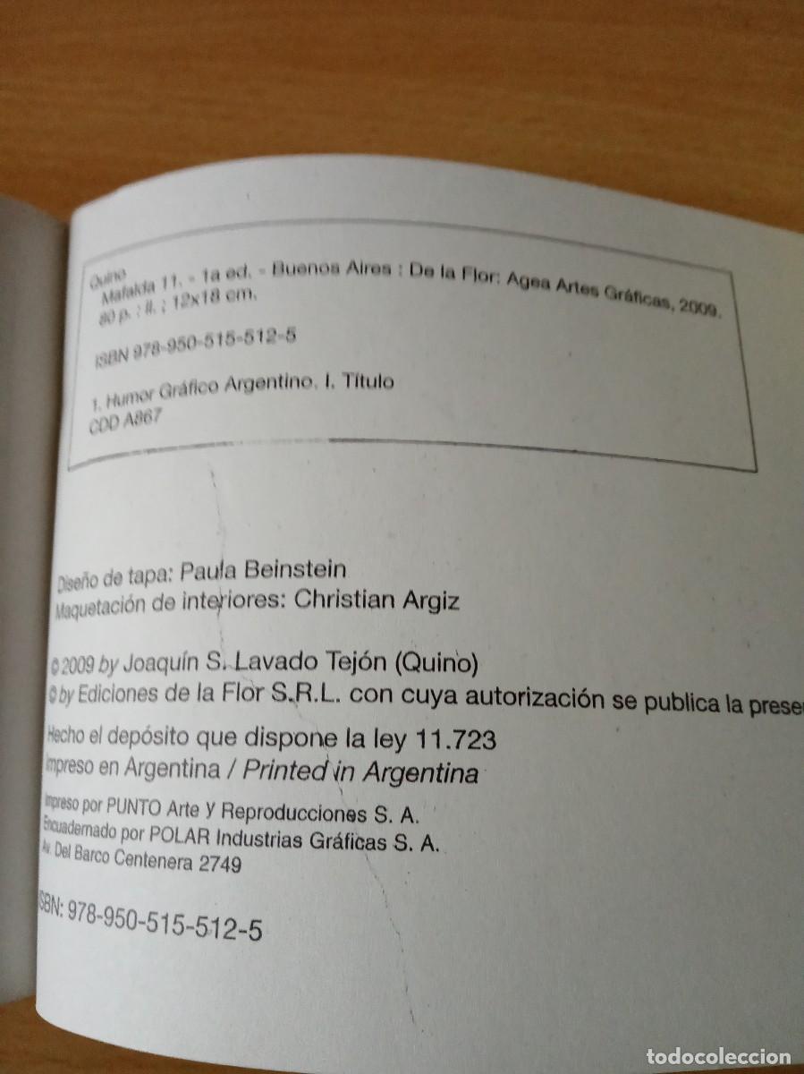 Tebeos: LOTE DE 7 LIBRO-COMIC DE LAS TIRAS DE MAFALDA. - Foto 19