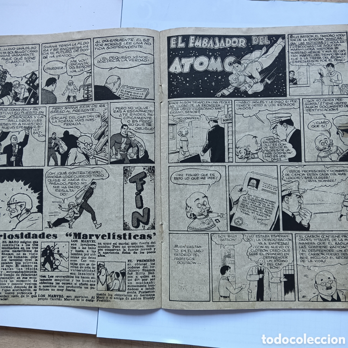 Tebeos: CAPITAN MARVEL NUM 1 HISPANO AMERICANA - Foto 3
