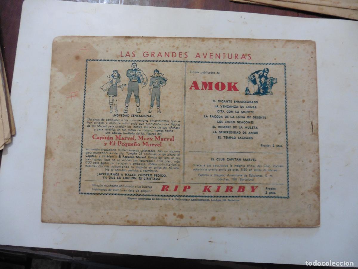 Tebeos: AMOK N&ordm; 9 HISPANOAMERICANA ORIGINAL - Foto 2