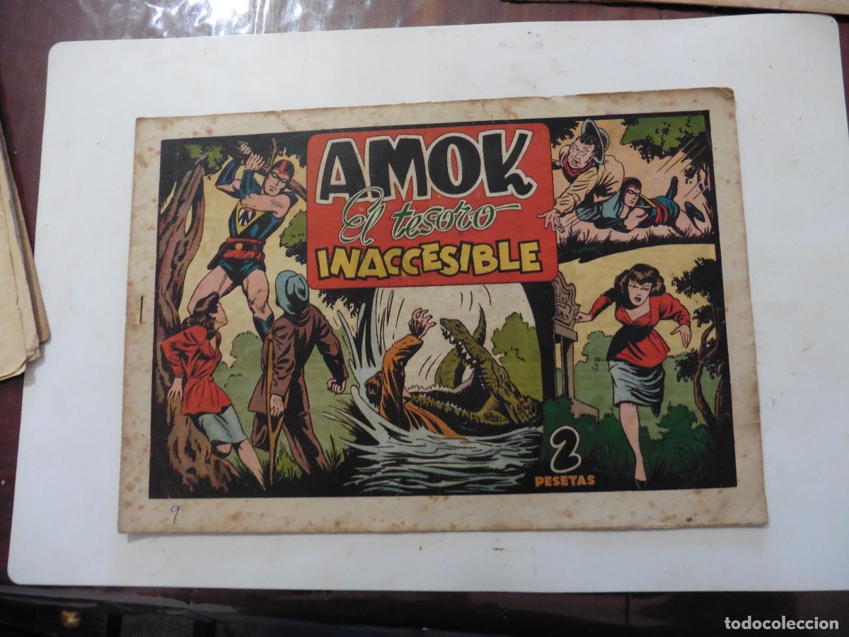 Tebeos: AMOK N&ordm; 9 HISPANOAMERICANA ORIGINAL - Foto 1