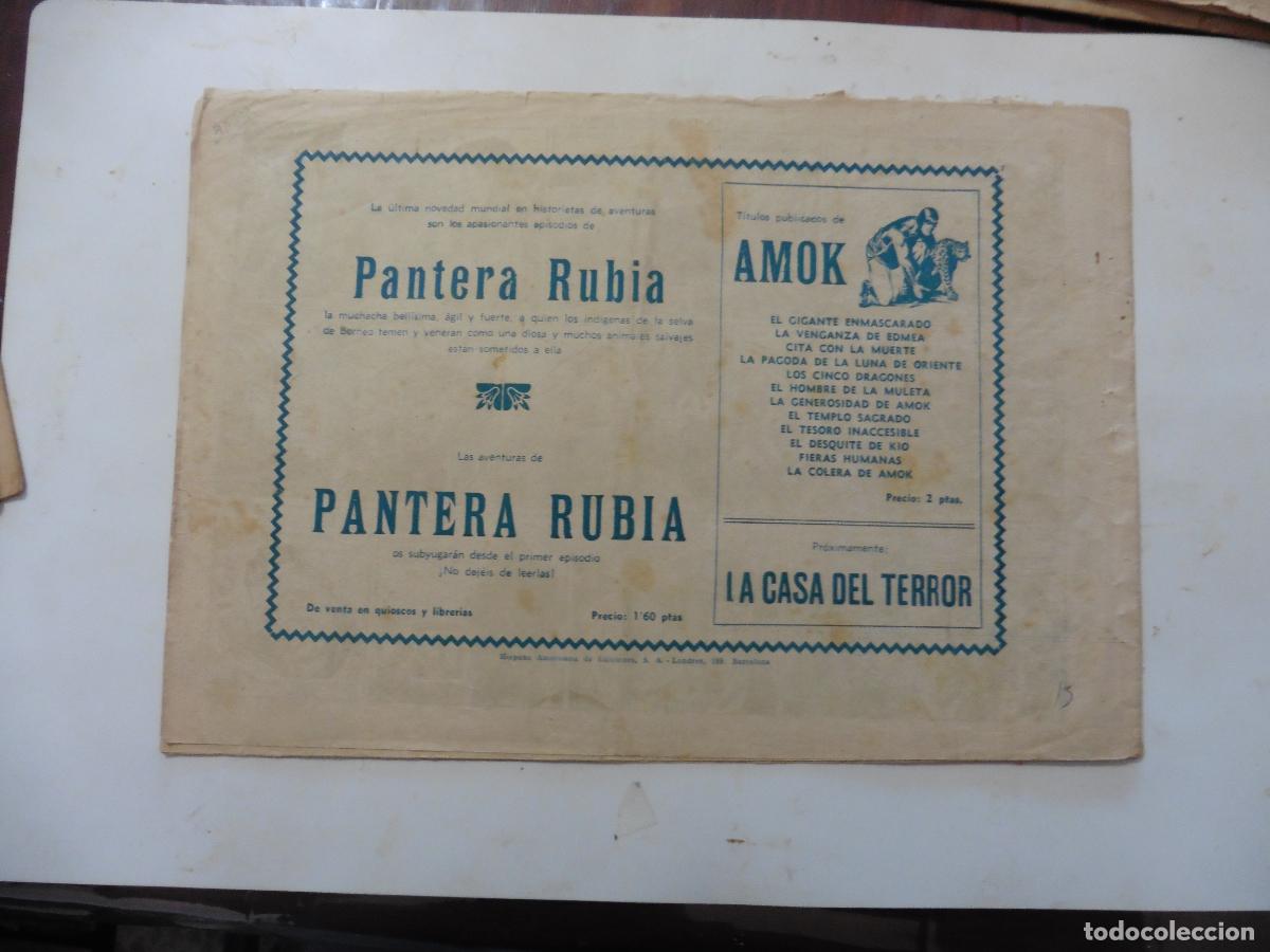 Tebeos: AMOK N&ordm; 13 HISPANOAMERICANA ORIGINAL - Foto 2