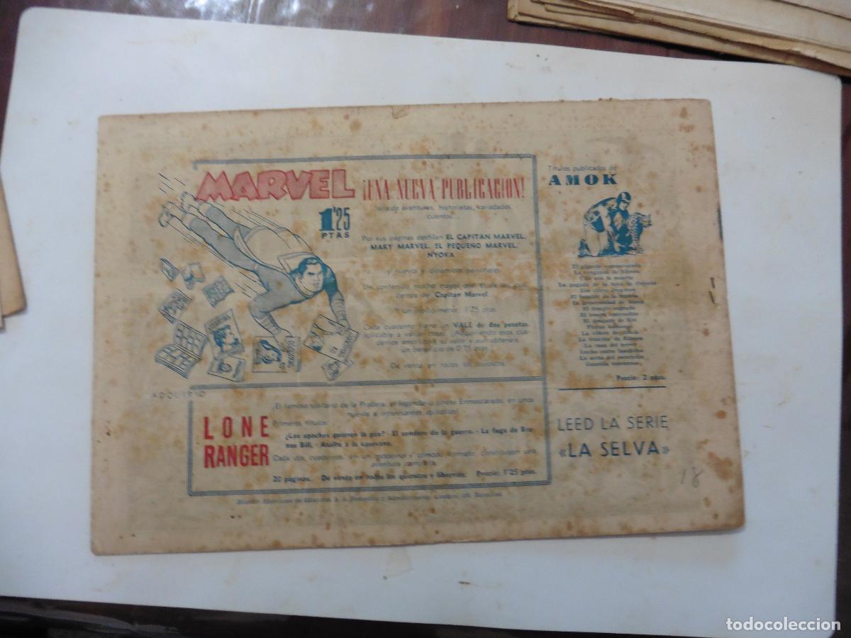 Tebeos: AMOK N&ordm; 18 HISPANOAMERICANA ORIGINAL - Foto 2