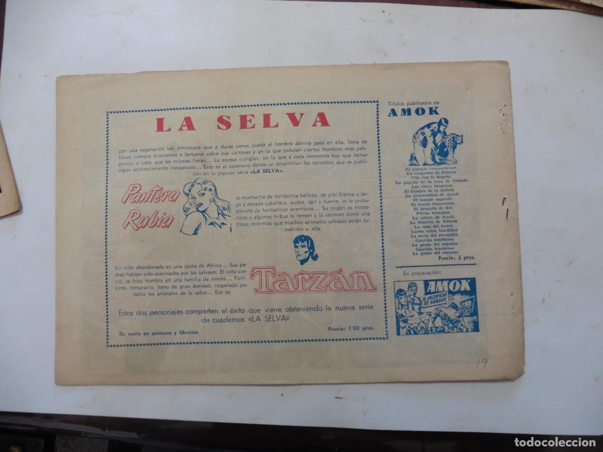 Tebeos: AMOK N&ordm; 19 HISPANOAMERICANA ORIGINAL - Foto 2
