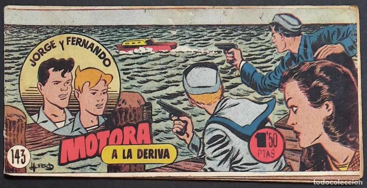 Tebeos: JORGE Y FERNANDO BOLSILLO. NUM 143, ORIGINAL. - Foto 1