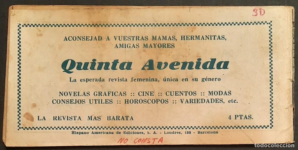Tebeos: JORGE Y FERNANDO BOLSILLO. NUM 143, ORIGINAL. - Foto 2