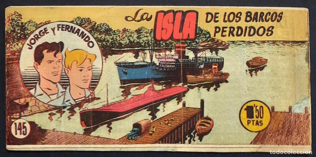 Tebeos: JORGE Y FERNANDO BOLSILLO. NUM 145, ORIGINAL. - Foto 1