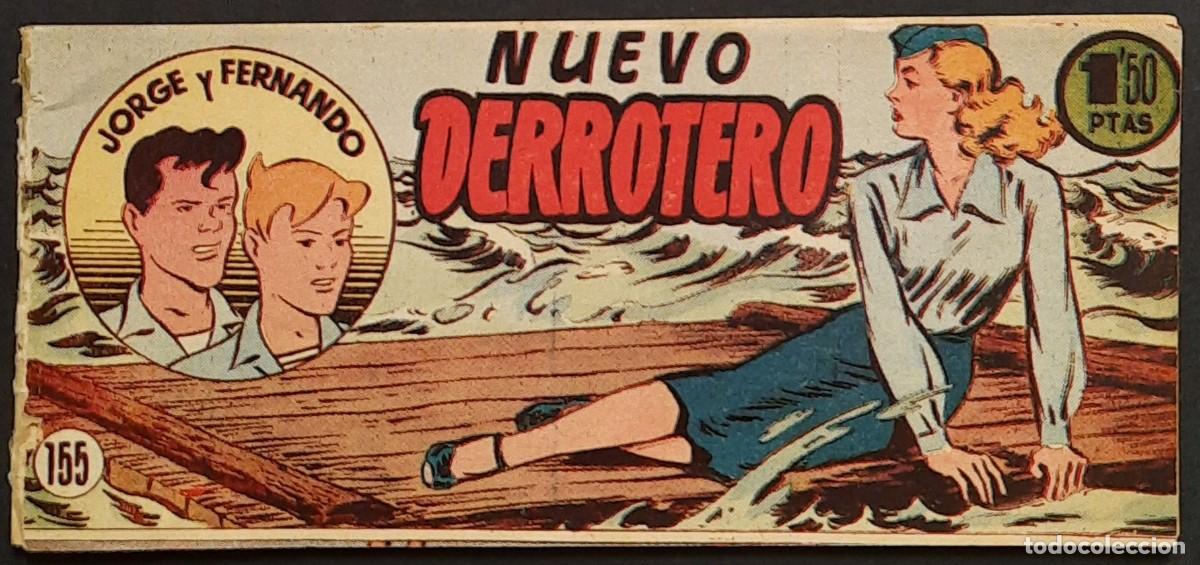 Tebeos: JORGE Y FERNANDO BOLSILLO. NUM 155, ORIGINAL. - Foto 1
