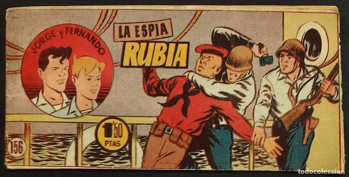 Tebeos: JORGE Y FERNANDO BOLSILLO. NUM 156, ORIGINAL. - Foto 1