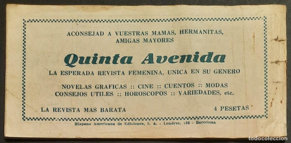 Tebeos: JORGE Y FERNANDO BOLSILLO. NUM 142, ORIGINAL. - Foto 2
