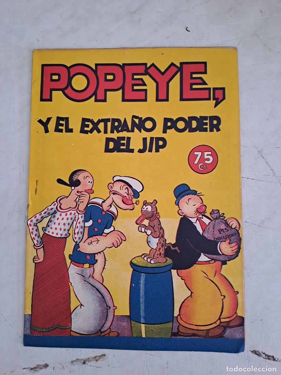 Tebeos: Popeye y el extra&ntilde;o poder del jip, Hispano Americana en muy buen estado - Foto 1