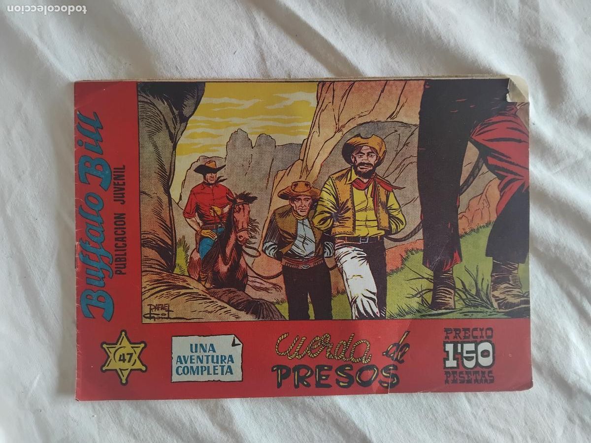 Tebeos: BUFFALO BILL N&ordm; 47. HISPANO AMERICANA DE EDICIONES. ORIGINAL. - Foto 1
