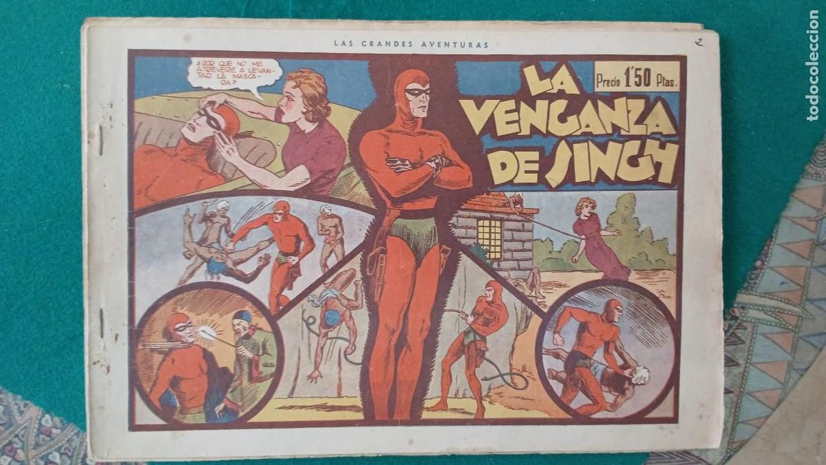 Tebeos: El hombre enmascarado 2, Hispano Americana Bolsa JJ