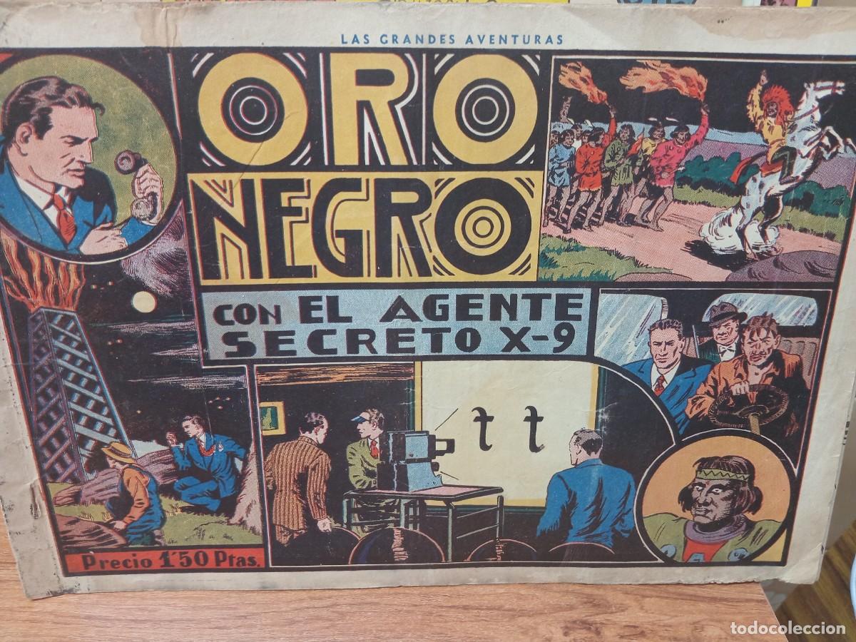 Tebeos: LAS GRANDES AVENTURAS - AGENTE SECRETO X9 - N&ordm; 5 - ORIGINAL - HISPANO AMERICANA