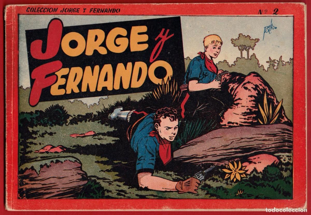 Livros de Banda Desenhada: Jorge y Fernando - Hispano Americana Ediciones - Serie Roja N&uacute;mero 2