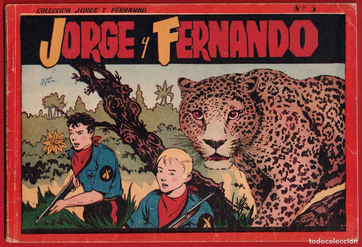 Livros de Banda Desenhada: Jorge y Fernando - Hispano Americana Ediciones - Serie Roja N&uacute;mero 3