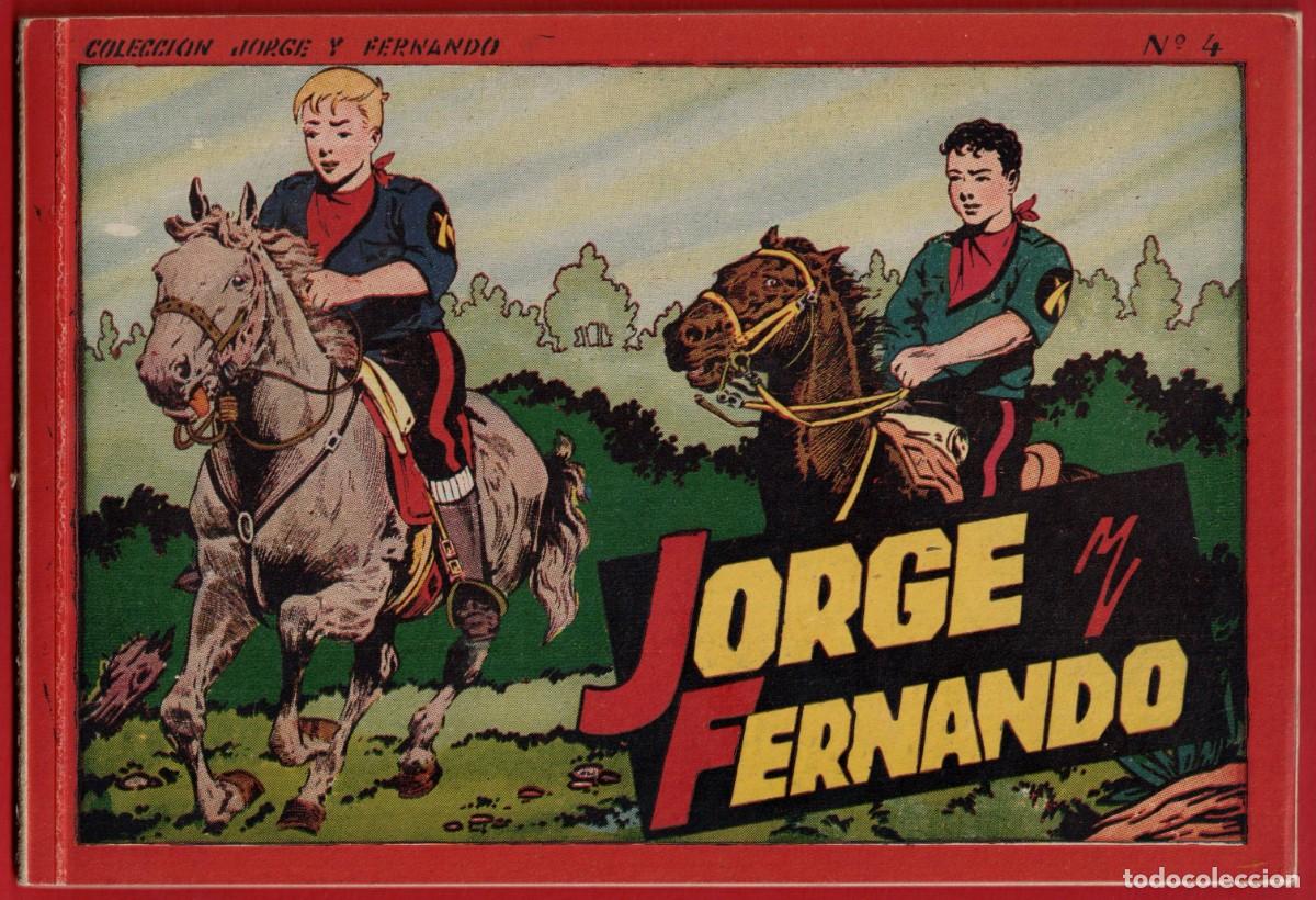 Livros de Banda Desenhada: Jorge y Fernando - Hispano Americana Ediciones - Serie Roja N&uacute;mero 4