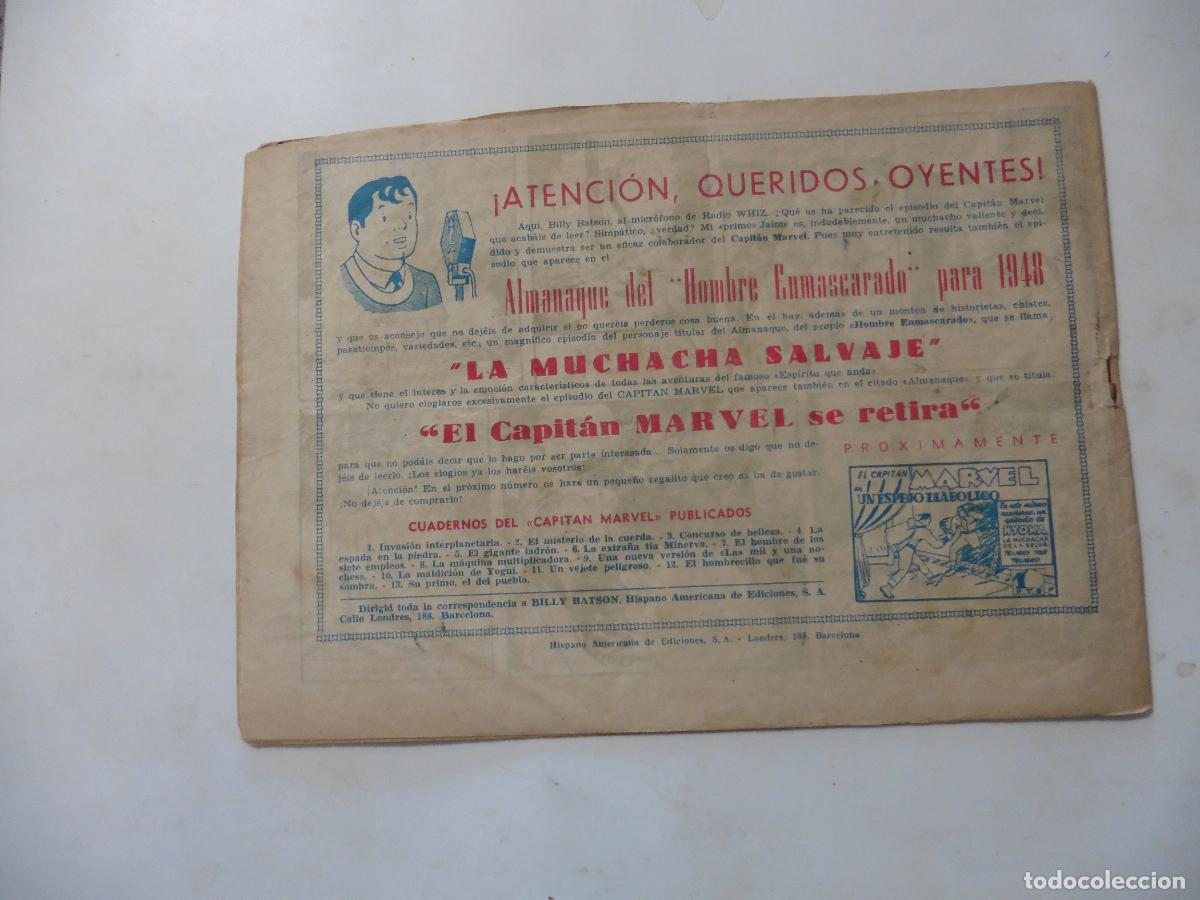 Tebeos: CAPITAN MARVEL N-13 HISPANOAMERICANA ORIGINAL - Foto 2