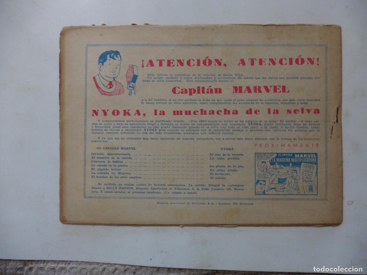 Tebeos: CAPITAN MARVEL N-7 HISPANOAMERICANA ORIGINAL - Foto 2