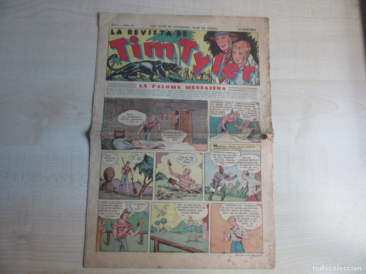 Tebeos: Tim Tyler A&ntilde;o 1 n&ordm; 13 A&ntilde;os 30 Hispano Americana de Ediciones