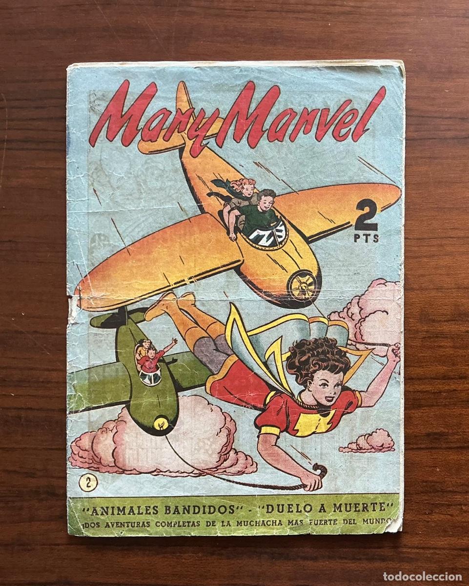 Tebeos: MARY MARVEL N&ordm; 2 ANIMALES BANDIDOS DUELO A MUERTE HISPANO AMERICANA