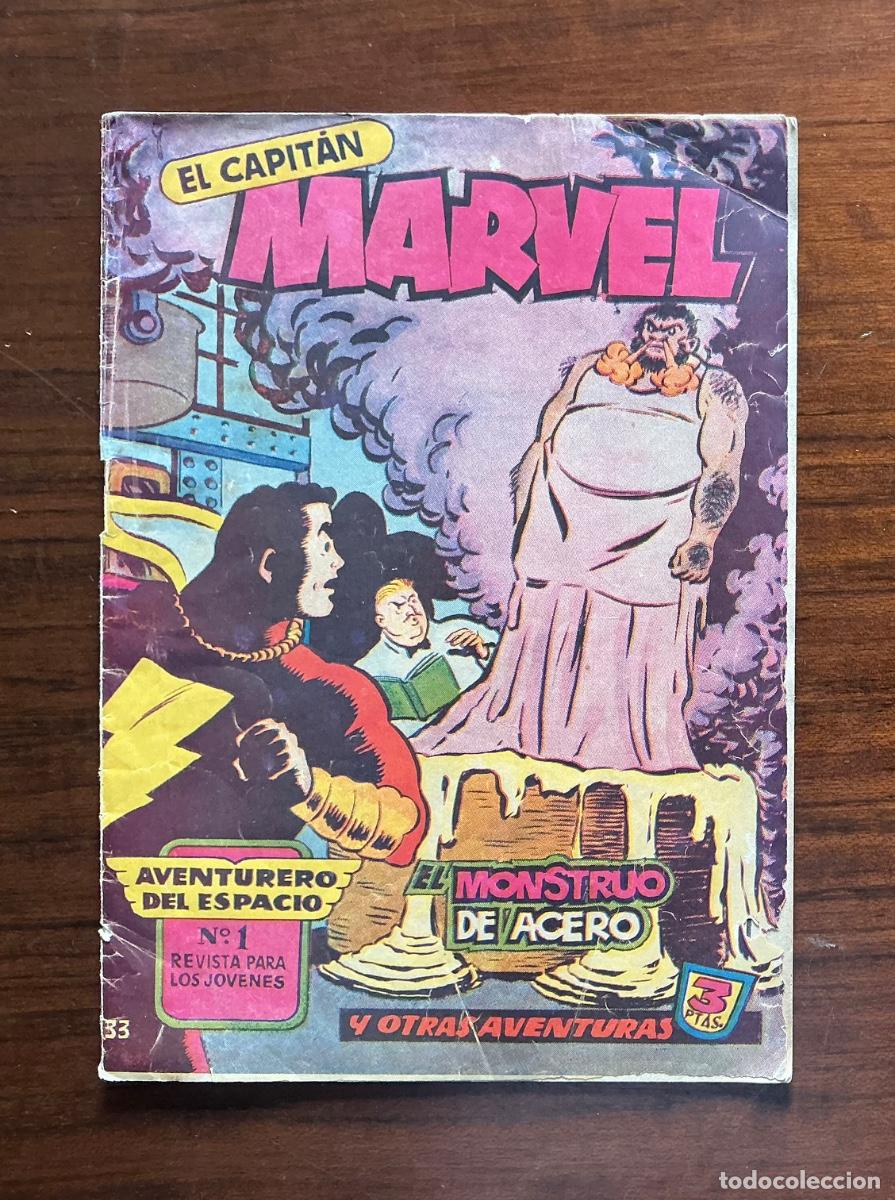 Giornalini: EL CAPIT&Aacute;N MARVEL N&ordm; 33 EL MONSTRUO DE ACERO VERTICAL HISPANO AMERICANA