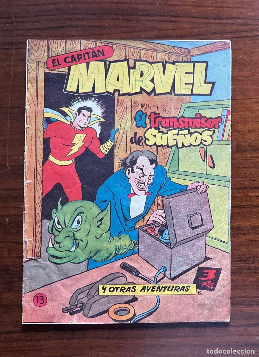 Giornalini: EL CAPIT&Aacute;N MARVEL N&ordm; 13 EL TRANSMISOR DE SUE&Ntilde;OS VERTICAL HISPANO AMERICANA