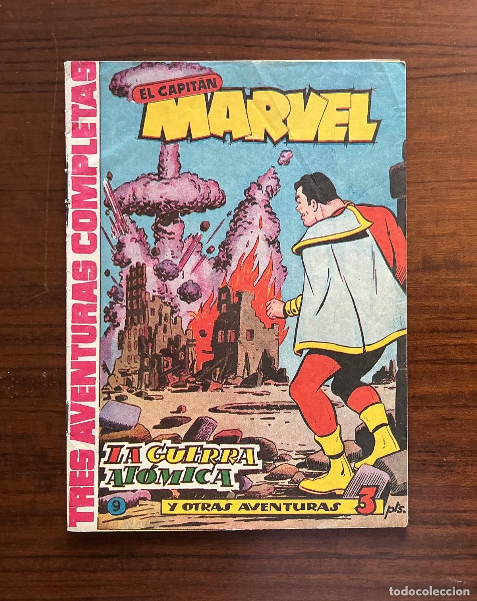 Giornalini: EL CAPIT&Aacute;N MARVEL N&ordm; 9 LA GUERRA AT&Oacute;MICA VERTICAL HISPANO AMERICANA